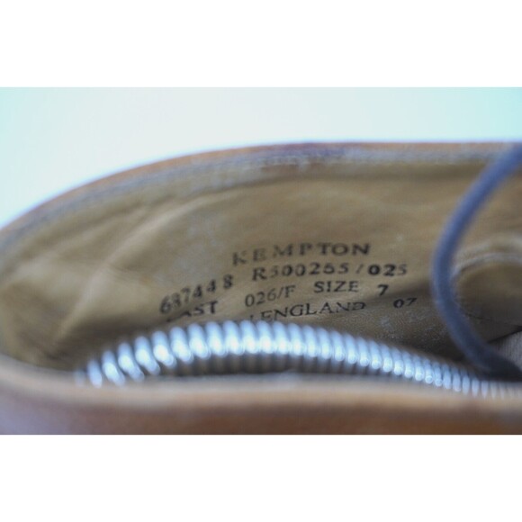 Loake 1880 Kempton Tan Grain Leather Chukka Boots Shoes Mens UK 7 F US 8 EU 41 - Picture 2 of 8